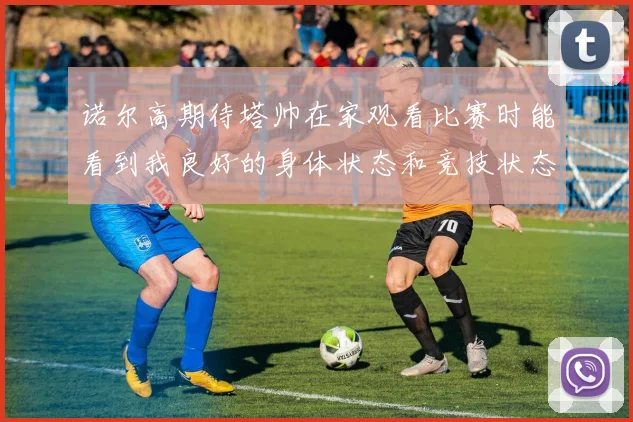 诺尔高期待塔帅在家观看比赛时能看到我良好的身体状态和竞技状态